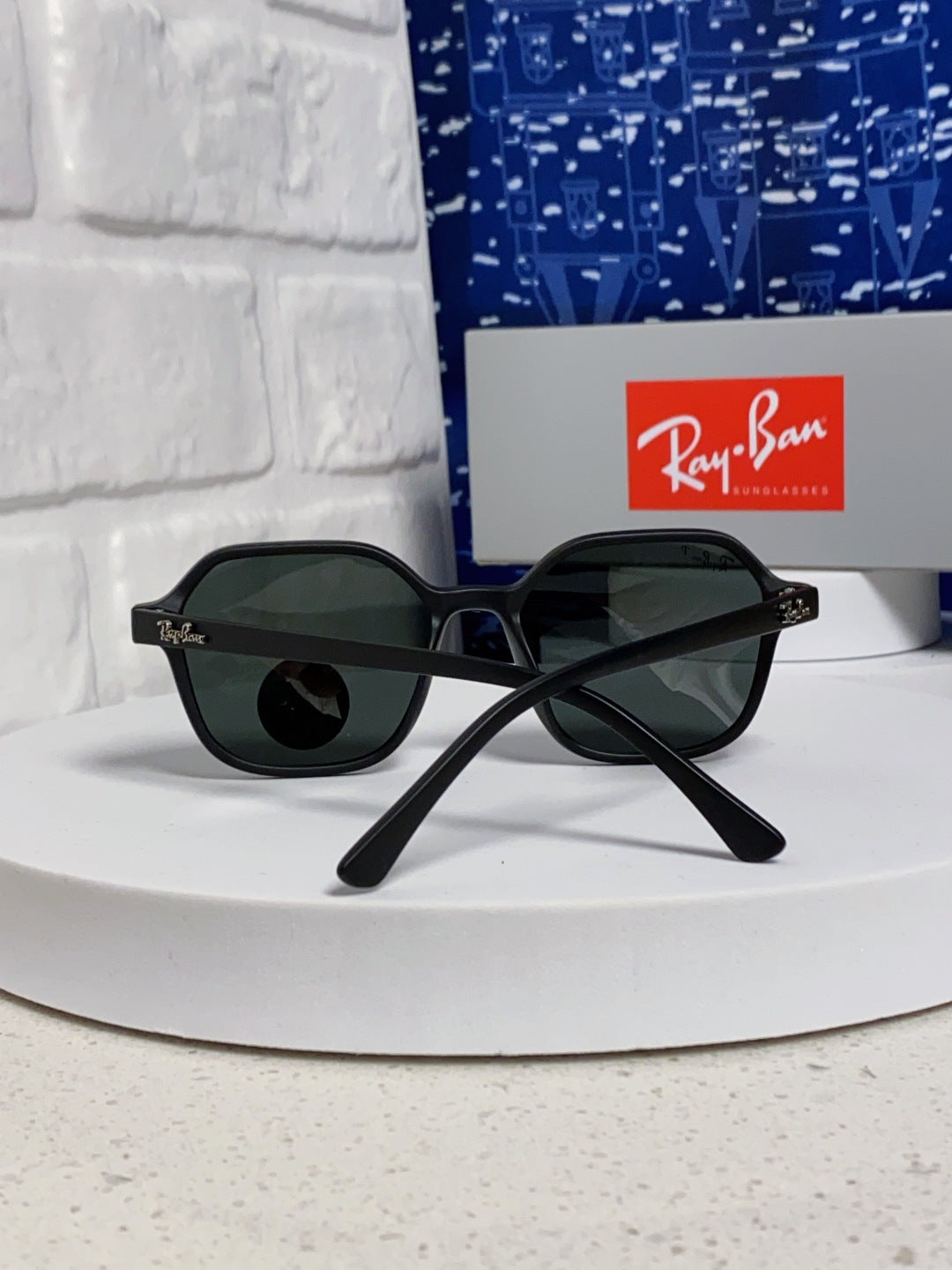 Ray-Ban RB2194 Polarized Round Black Lens Sunglasses for Men & Women - 488226 - detail image 3