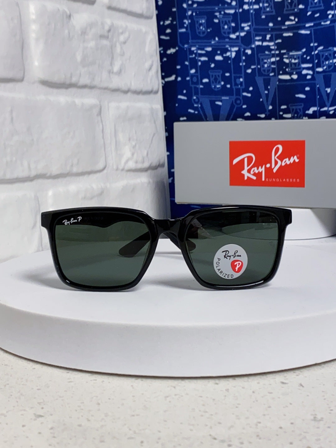 Ray-Ban RB4604 Polarized Fashion Black Lens Sunglasses for Men & Women - detail image 2