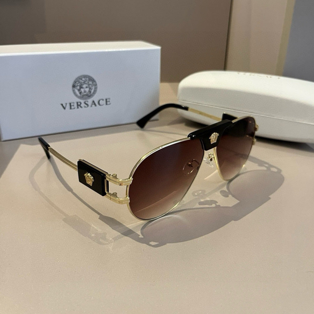 Versace Polarized Fashion Brown Lens Sunglasses for Men & Women - 466277