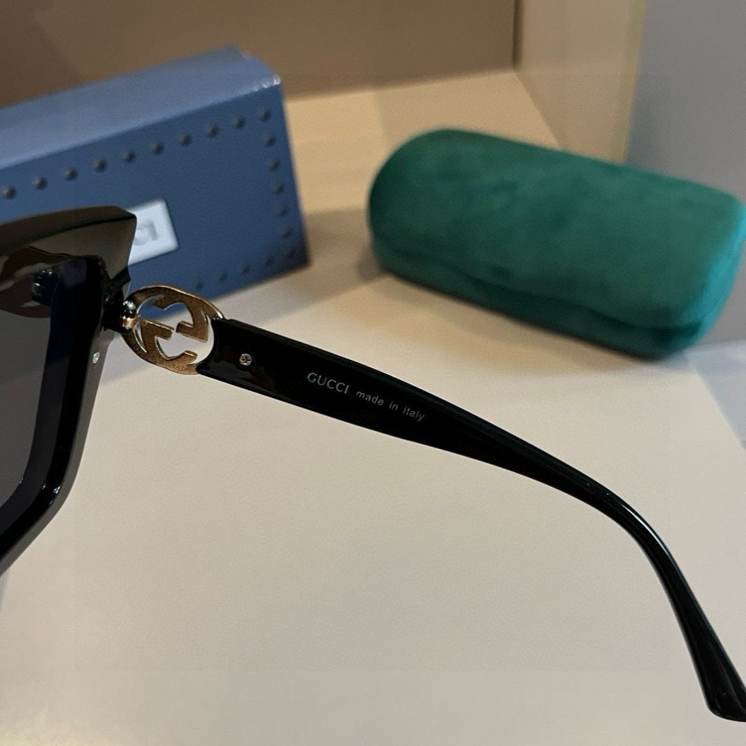 Gucci Oversized Gold Lens Sunglasses for Women - 381958 - detail image 9