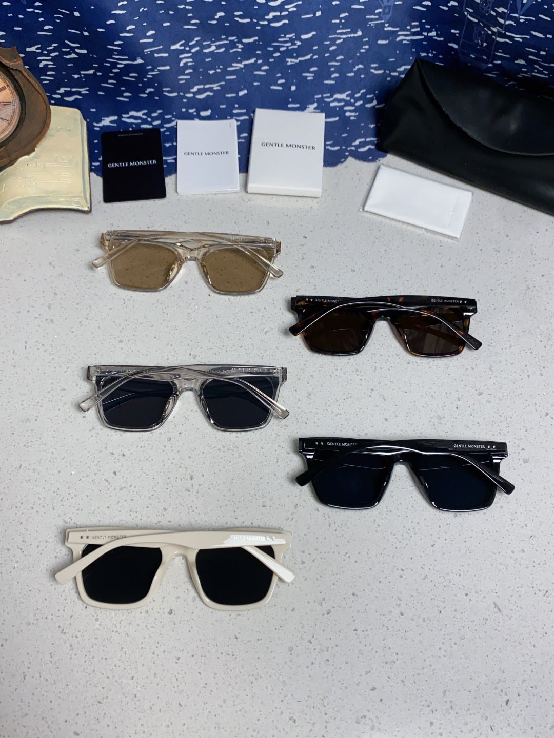 Gentle Monster GEGEN Square Silver Lens Sunglasses for Men & Women - detail image 11