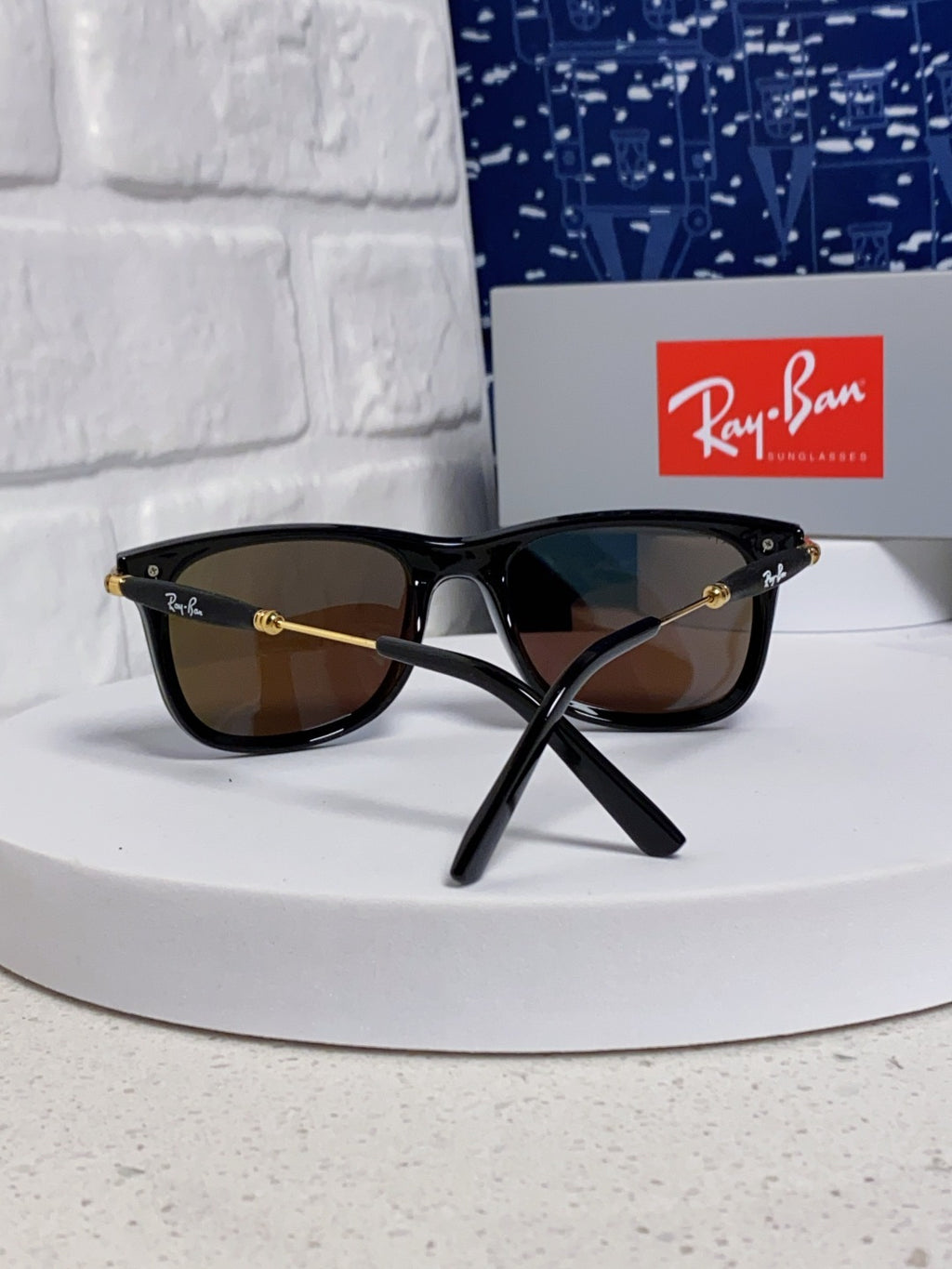 Ray-Ban RB2148 Polarized Square Blue Lens Sunglasses for Men & Women - 466492 - detail image 3