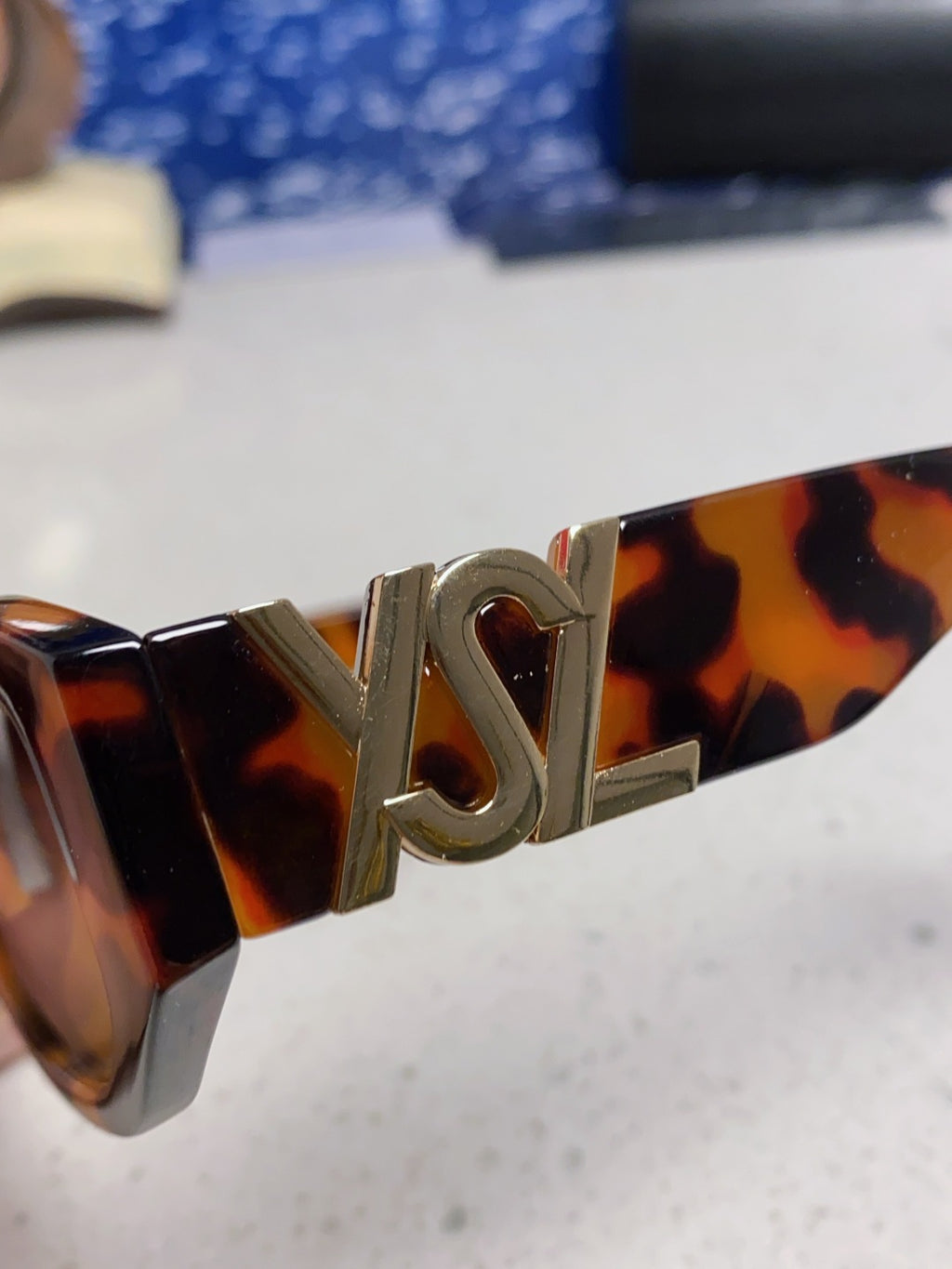 Saint Laurent Round Brown Lens Sunglasses for Men & Women - detail image 7