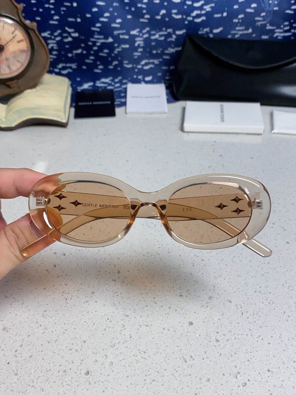Gentle Monster EVE Polarized Cat-Eye Brown Lens Sunglasses for Men & - 399412 - detail image 4