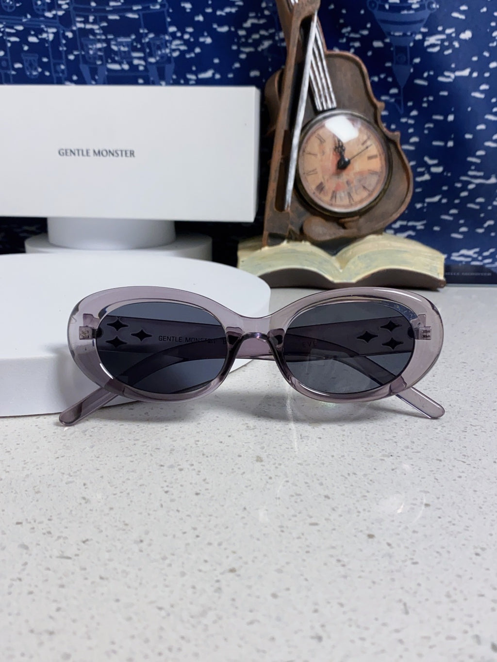 Gentle Monster EVE Polarized Cat-Eye Silver Lens Sunglasses for Men & - 399414 - detail image 9