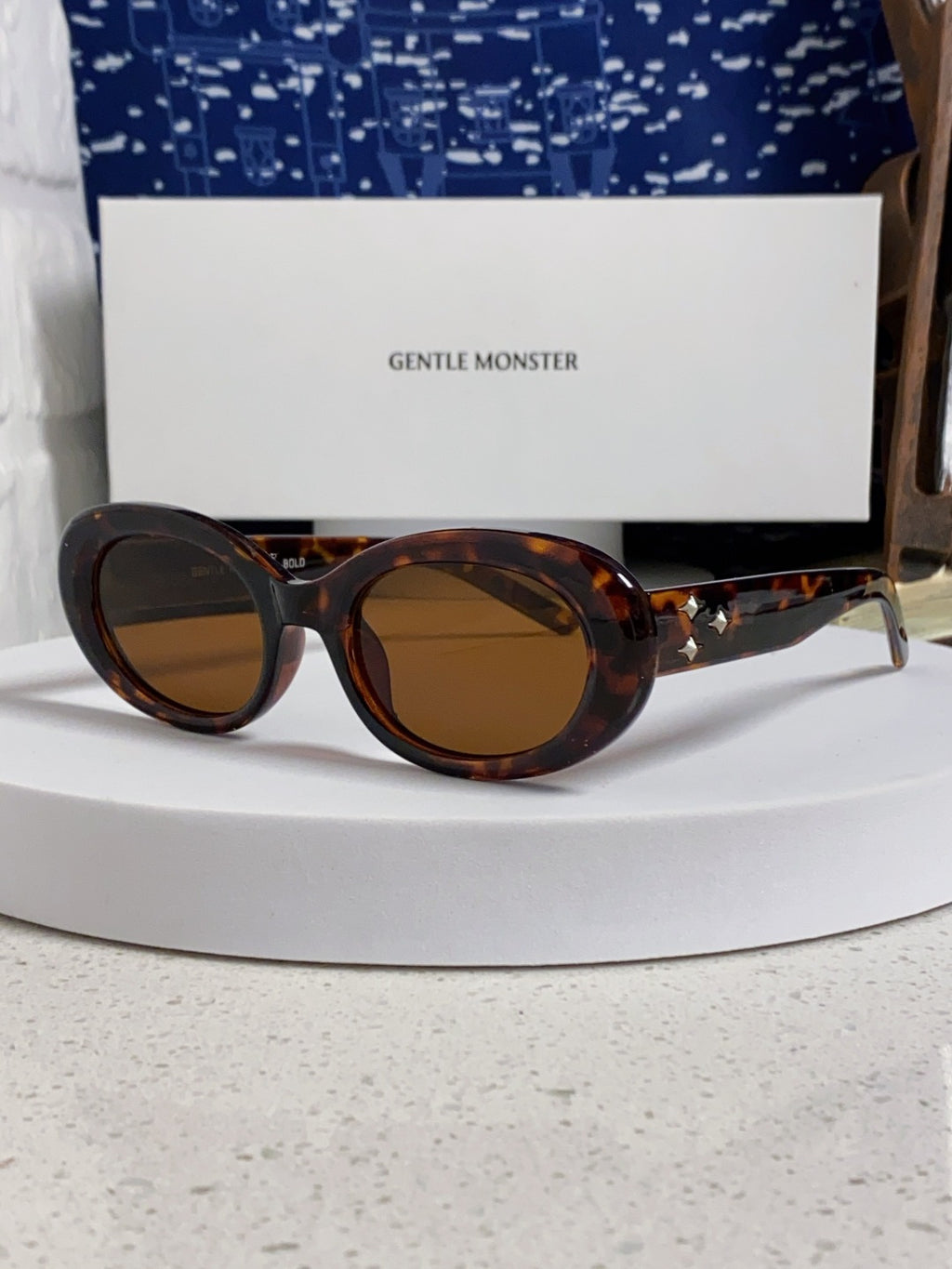 Gentle Monster EVE Polarized Cat-Eye Brown Lens Sunglasses for Men & - 399415