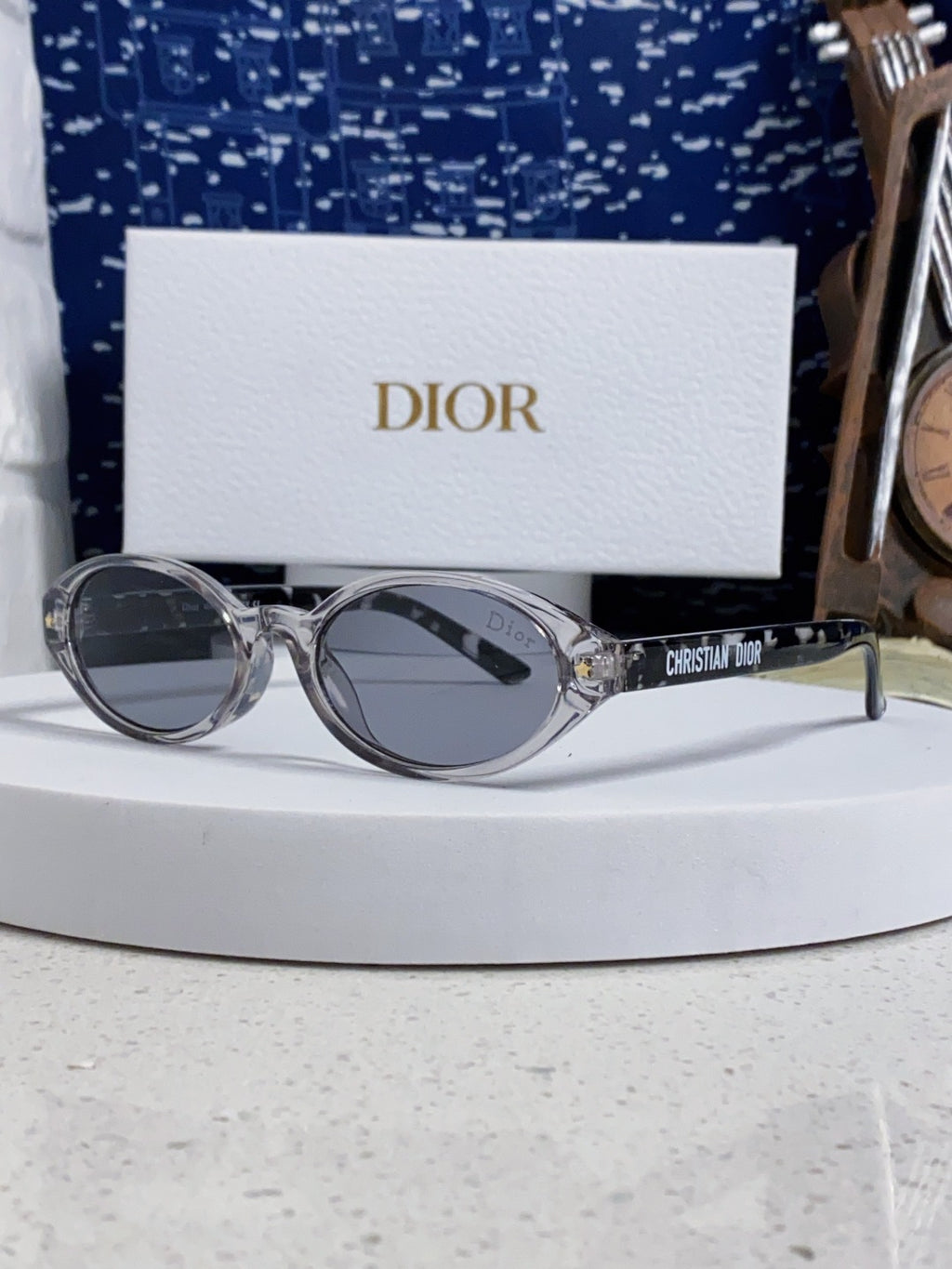 Dior Cat-Eye Silver Lens Sunglasses for Women - 415540