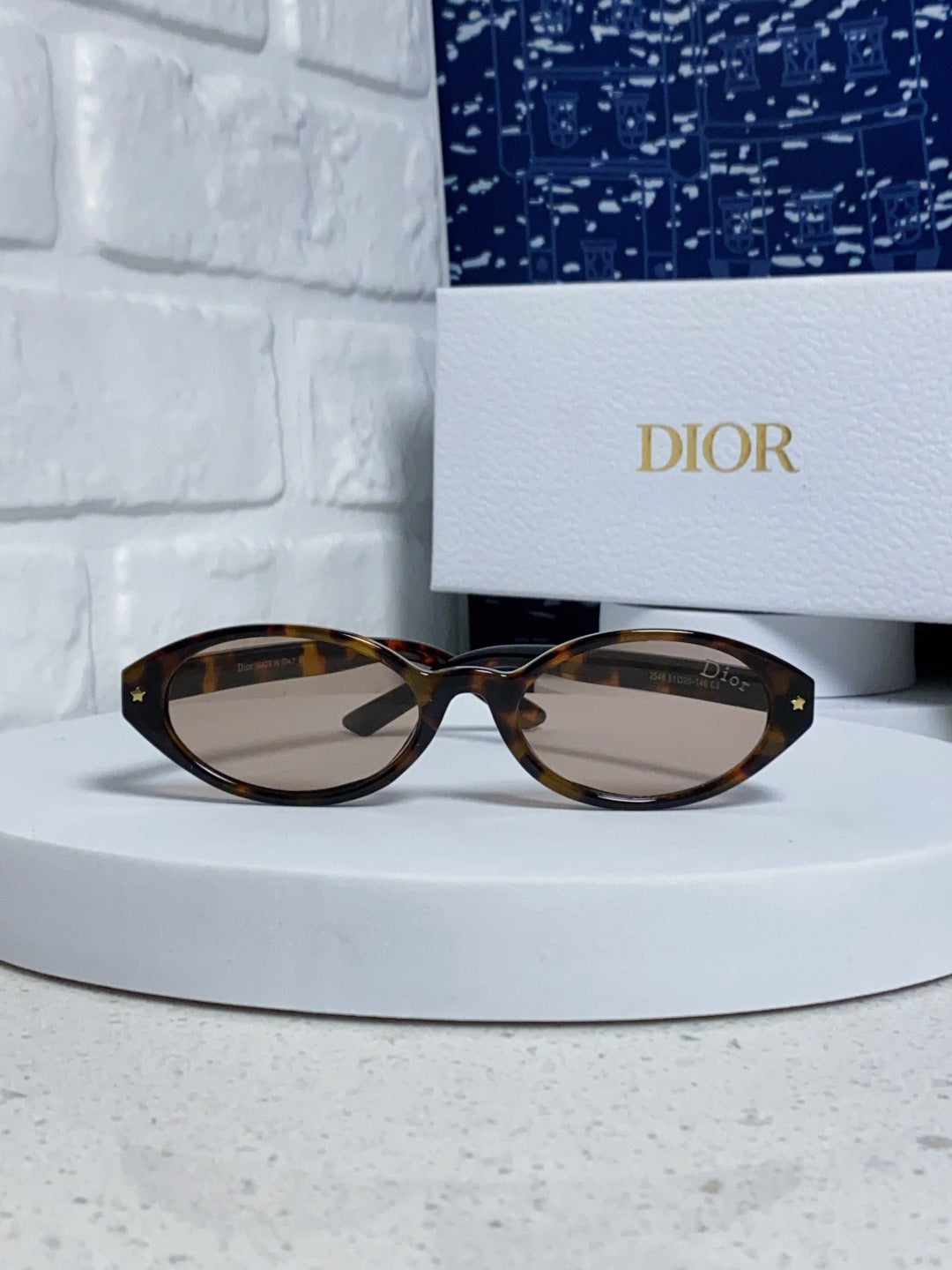 Dior Cat-Eye Black Lens Sunglasses for Women - detail image 3