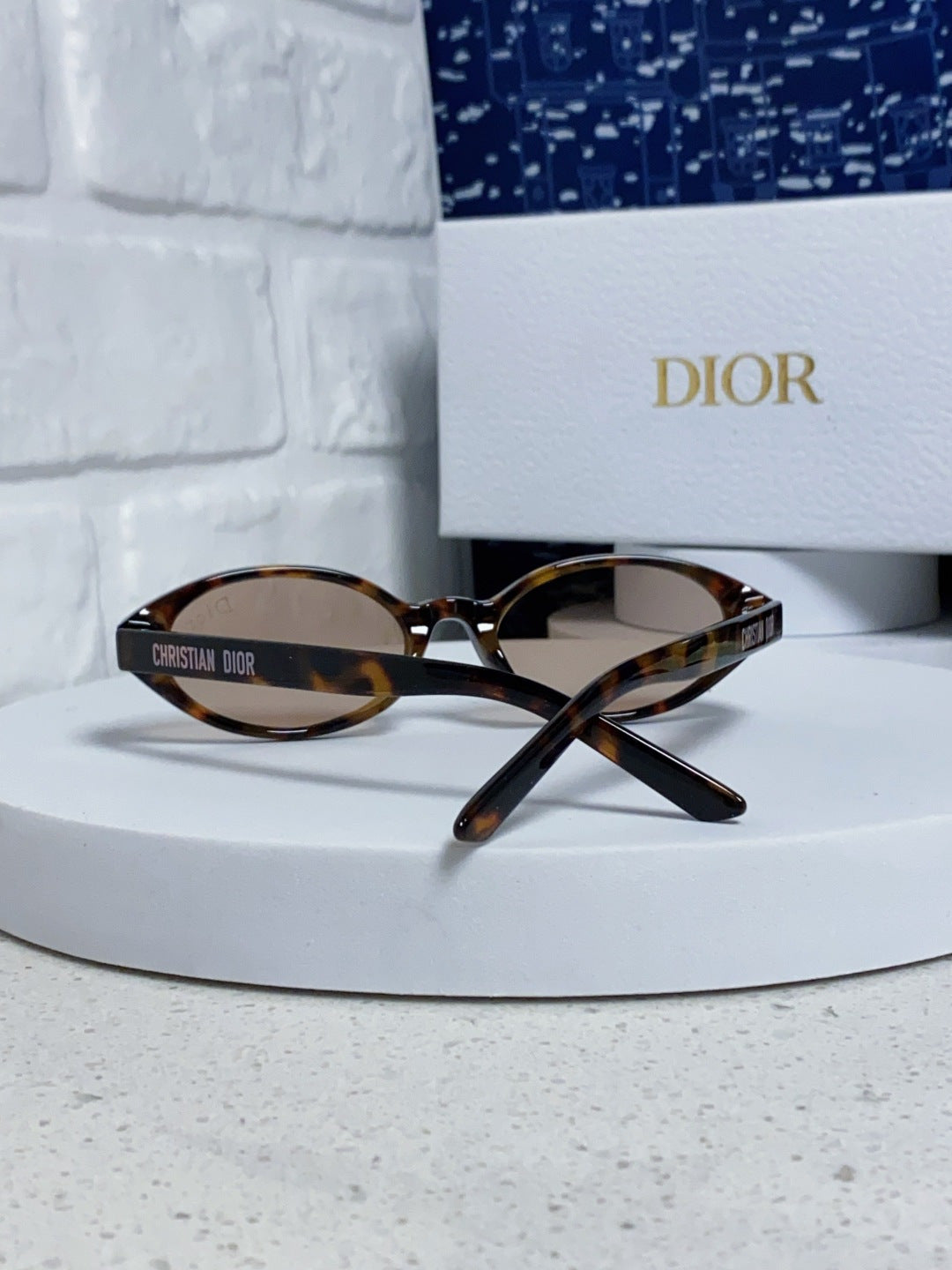 Dior Cat-Eye Black Lens Sunglasses for Women - detail image 4
