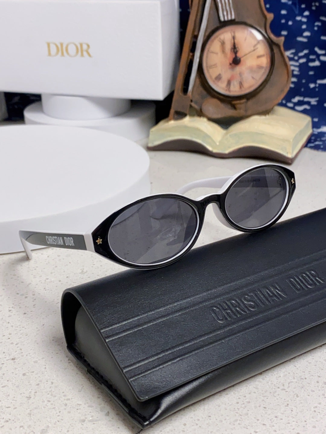 Dior Cat-Eye Silver Lens Sunglasses for Women - 867120 - detail image 10