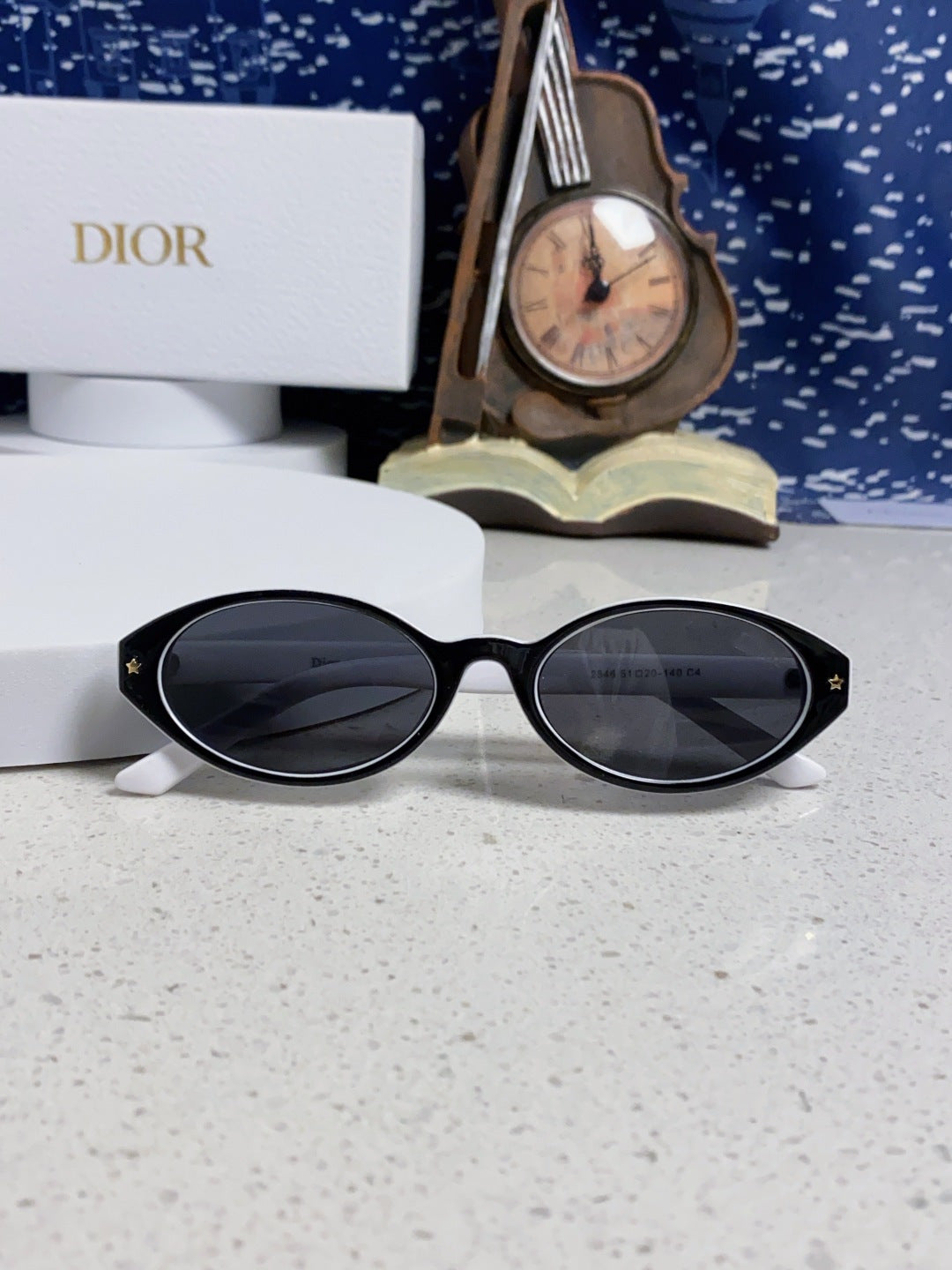 Dior Cat-Eye Silver Lens Sunglasses for Women - detail image 9