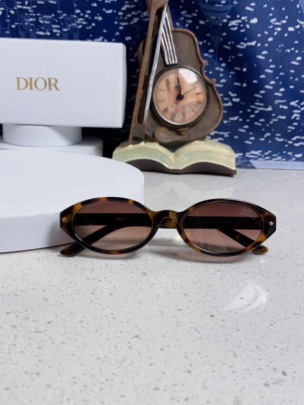 Dior Cat-Eye Red Lens Sunglasses for Women - 867122 - detail image 9