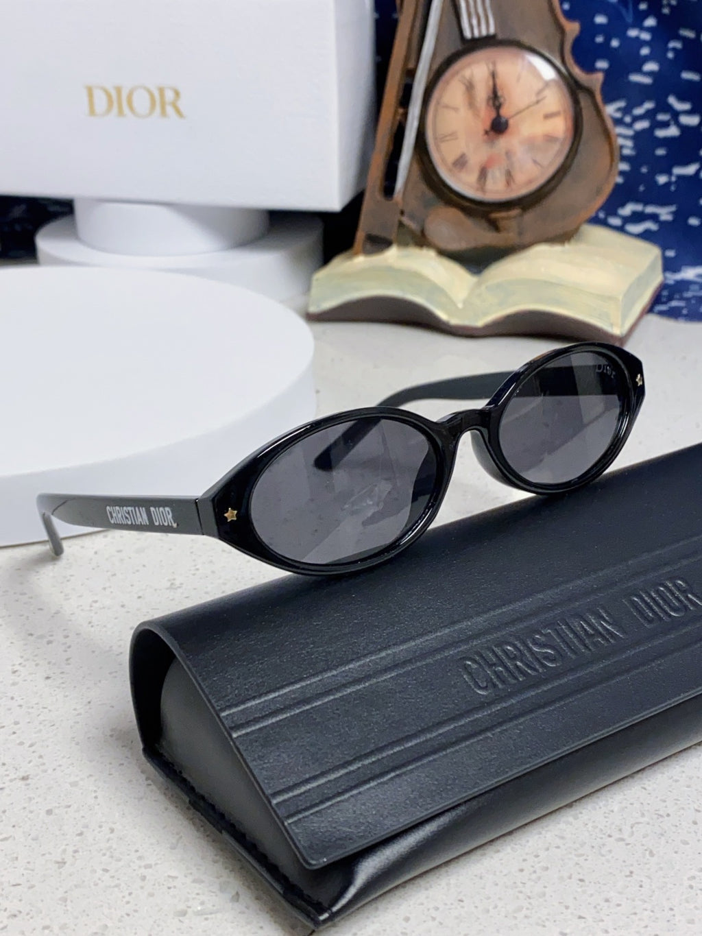 Dior Cat-Eye Red Lens Sunglasses for Women - 415359 - detail image 10