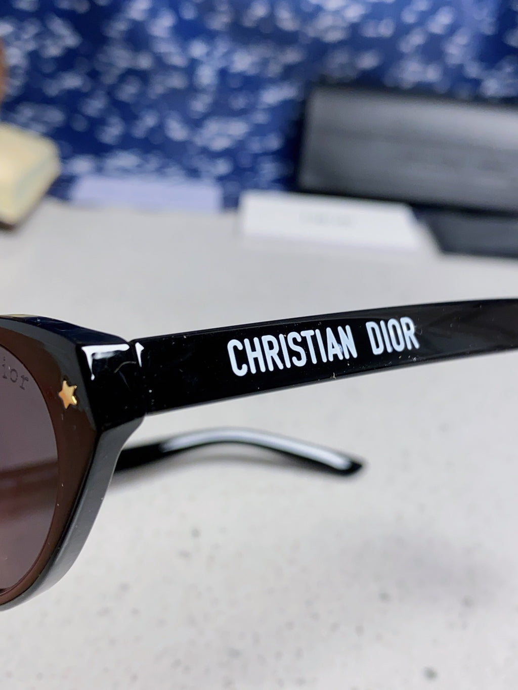 Dior Cat-Eye Red Lens Sunglasses for Women - 415359 - detail image 7