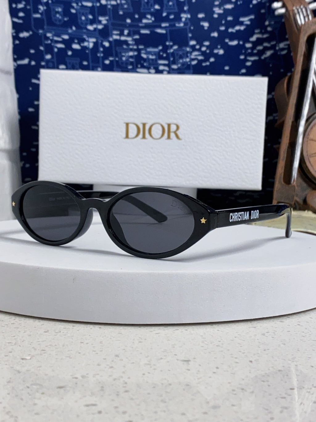 Dior Cat-Eye Red Lens Sunglasses for Women - 415359