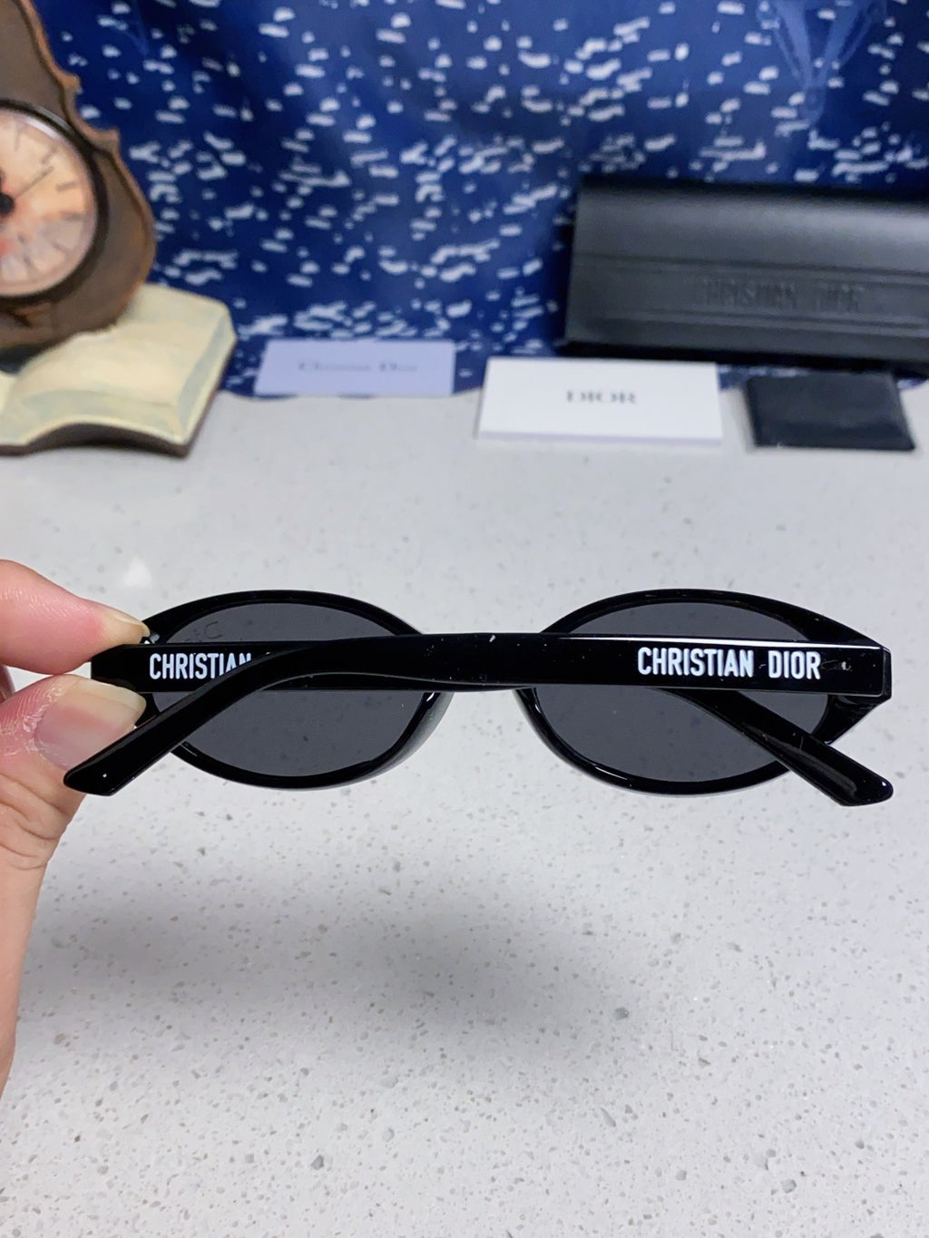 Dior Cat-Eye Red Lens Sunglasses for Women - 415359 - detail image 5