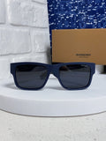 Burberry Polarized Square Black Lens Sunglasses for Men & Women - 867197