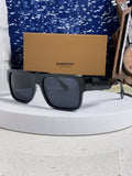 Burberry Polarized Square Black Lens Sunglasses for Men & Women - 867201