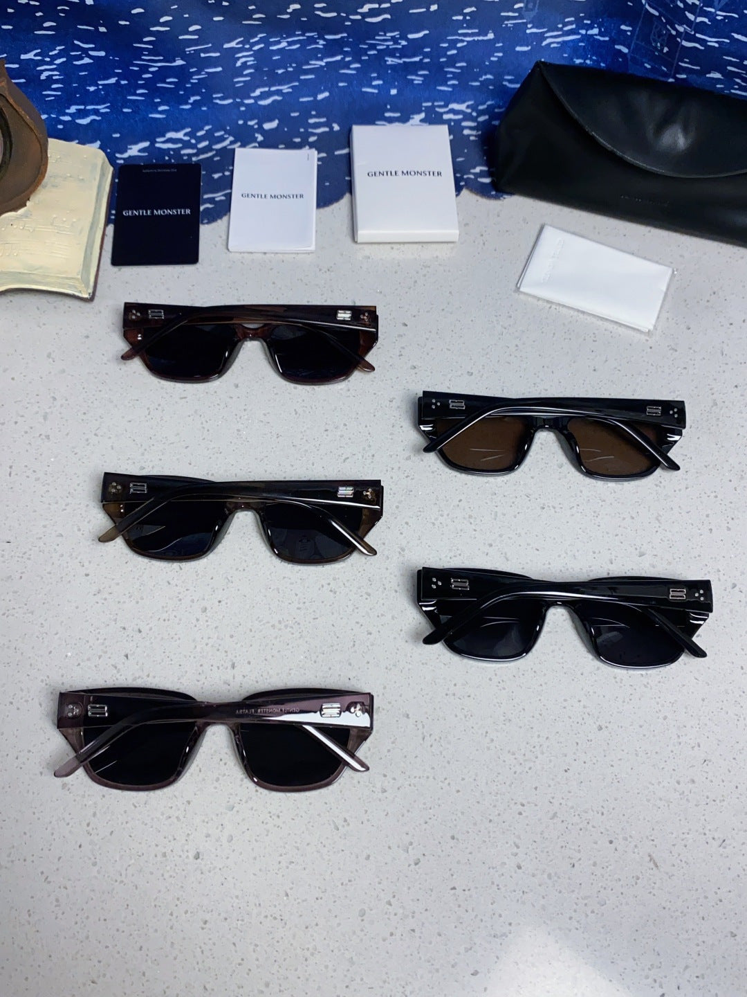 Gentle Monster TR1088 Square Silver Lens Sunglasses for Women - 449975 - detail image 11