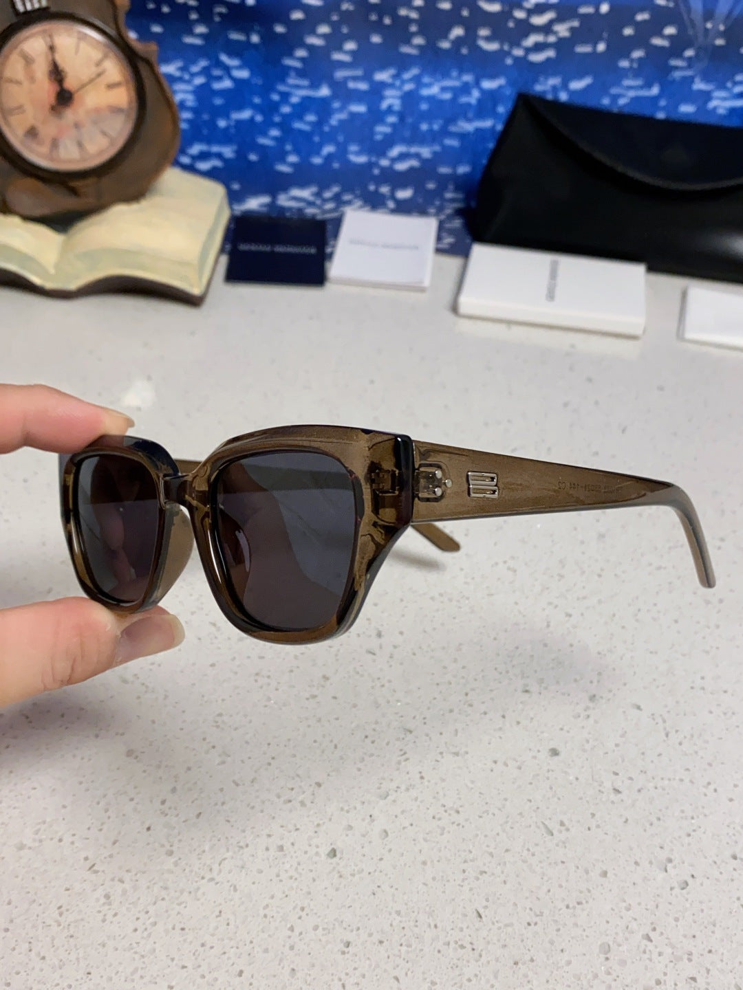 Gentle Monster TR1088 Square Black Lens Sunglasses for Women - 416467 - detail image 6