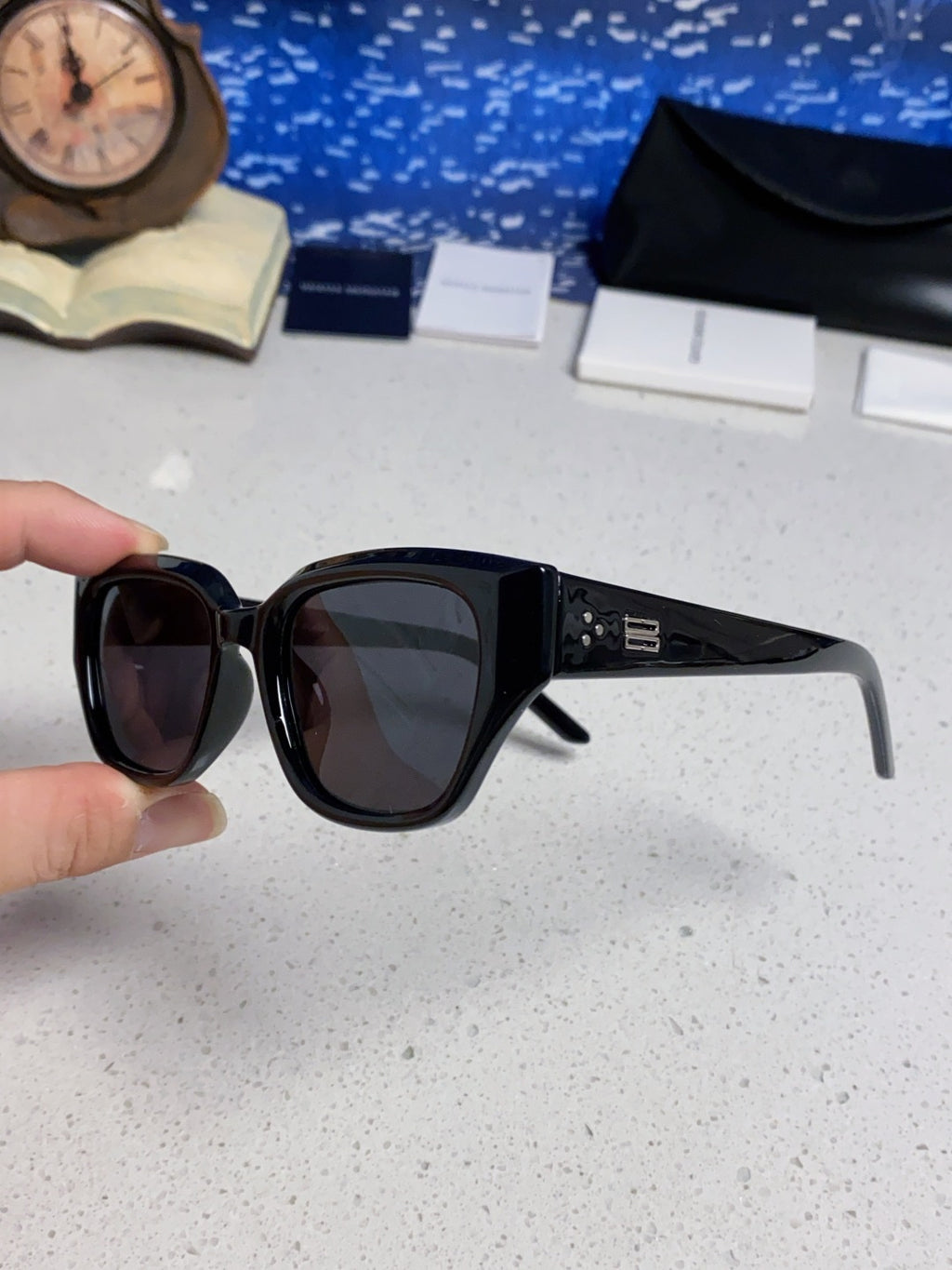 Gentle Monster TR1088 Square Black Lens Sunglasses for Women - 416470 - detail image 6
