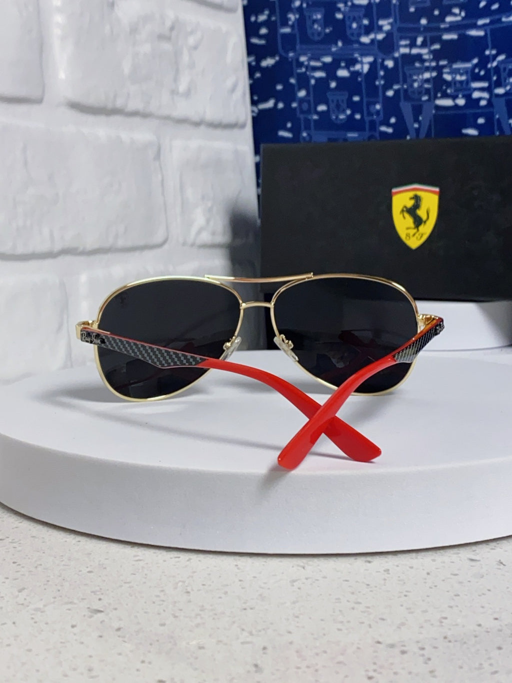 Ray-Ban RB8313 Aviator Silver Lens Sunglasses for Men & Women - 466476 - detail image 3