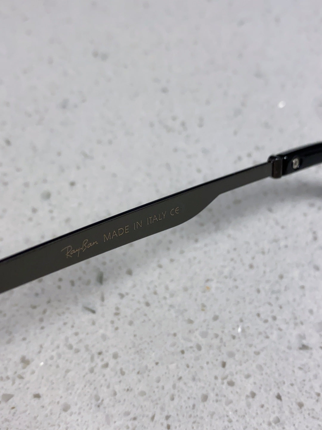 Ray-Ban RB8205 Polarized Fashion Blue Lens Sunglasses for Men - detail image 8