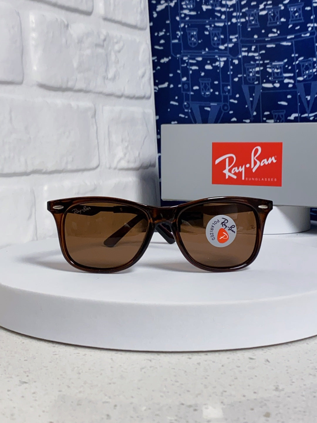 Ray-Ban RB8205 Polarized Fashion Brown Lens Sunglasses for Men - detail image 2