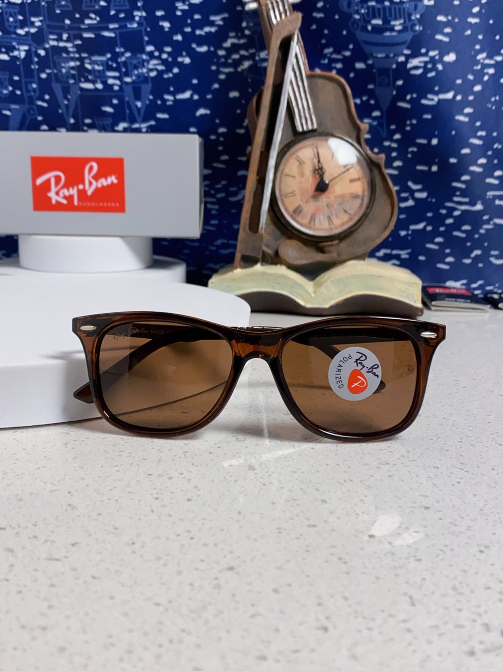 Ray-Ban RB8205 Polarized Fashion Brown Lens Sunglasses for Men - detail image 9