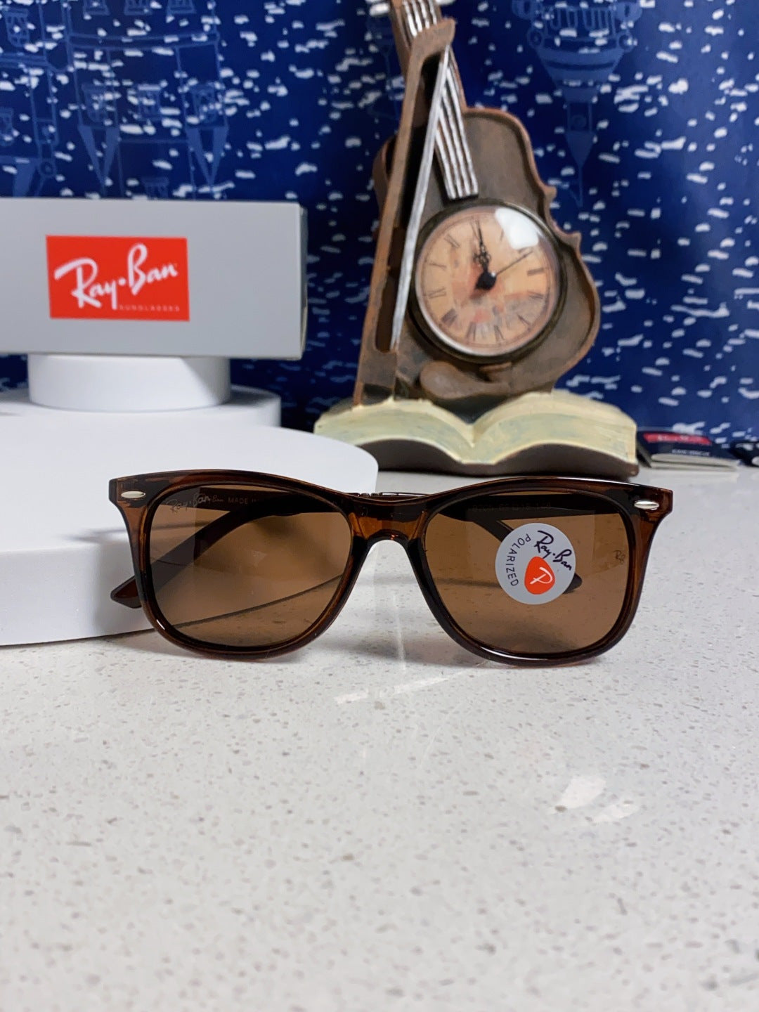 Ray-Ban RB8205 Polarized Fashion Brown Lens Sunglasses for Men - detail image 9