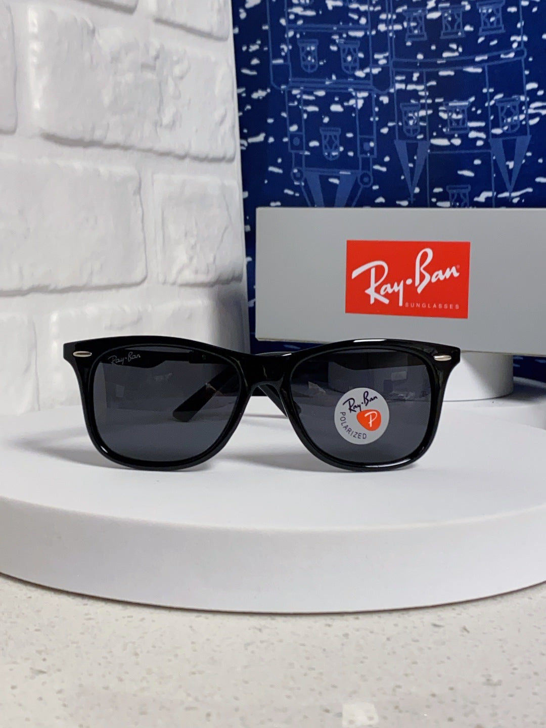 Ray-Ban RB8205 Polarized Fashion Silver Lens Sunglasses for Men - detail image 2