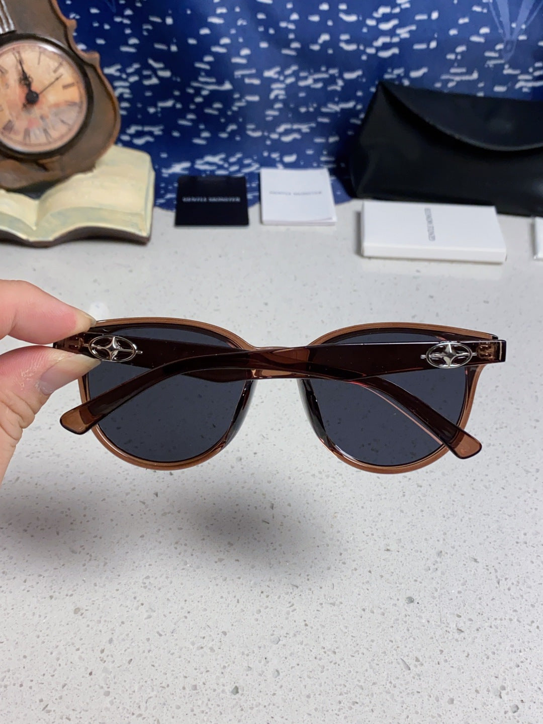 Gentle Monster TR1091 Round Silver Lens Sunglasses for Men & Women - detail image 5