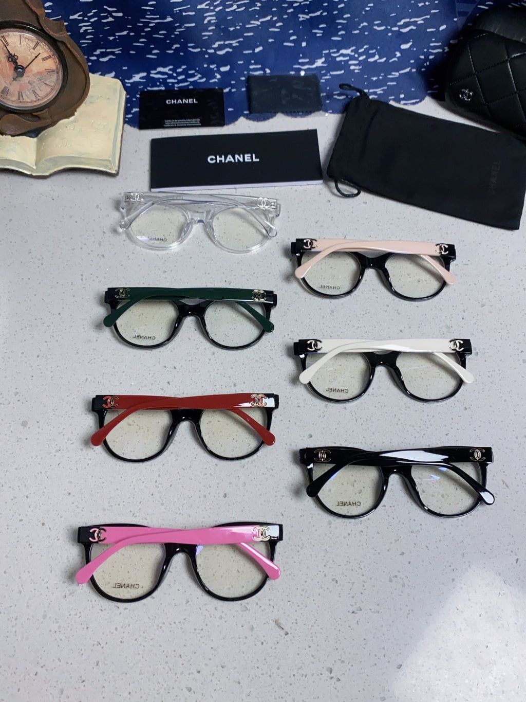 Chanel Fashion Silver Lens Sunglasses for Women - 415185 - detail image 11