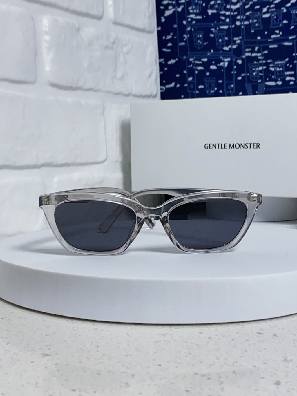 Gentle Monster LOTI Blue-Light Cat-Eye Silver Lens Sunglasses for Men - 488012 - detail image 2