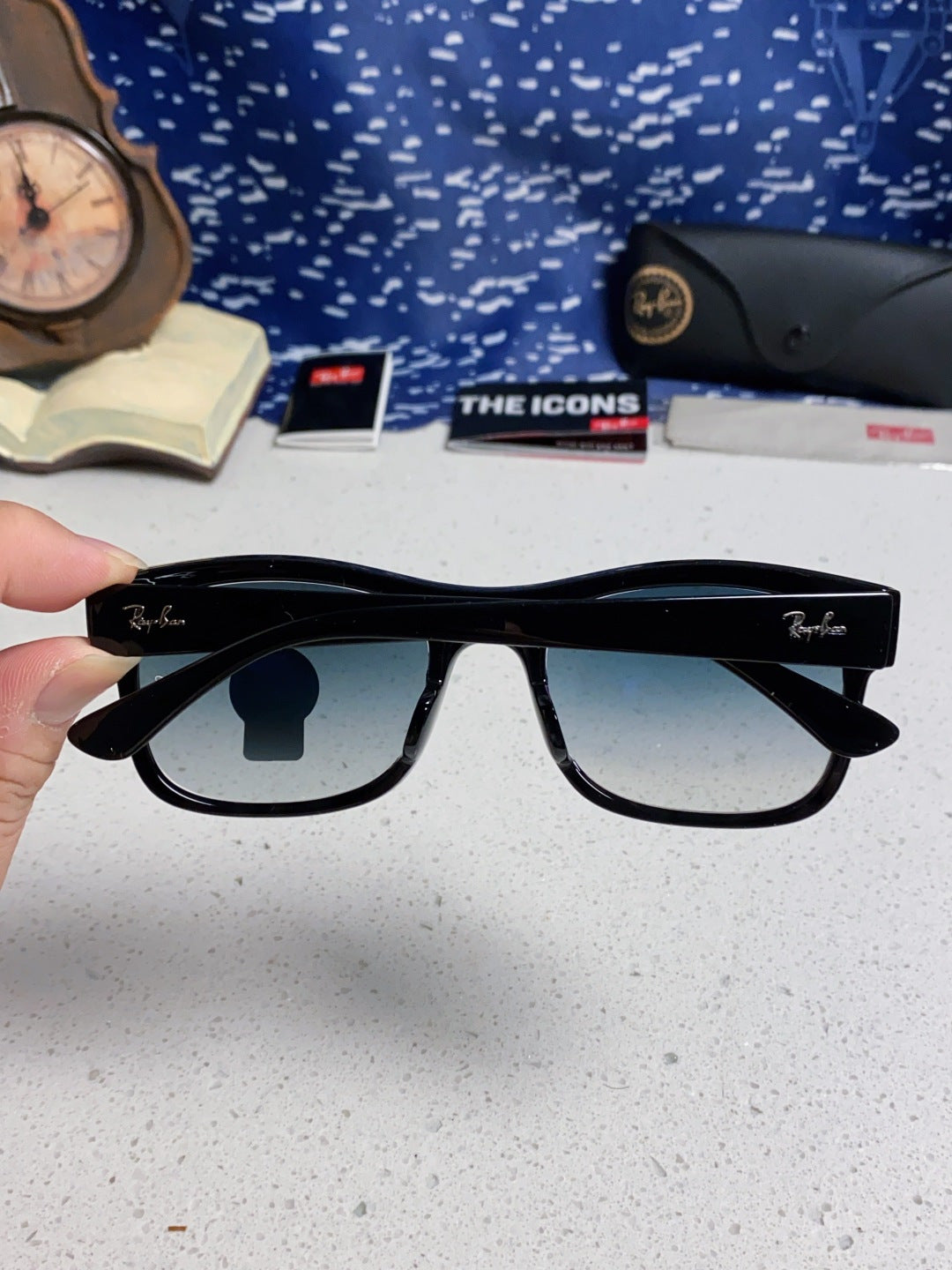 Ray-Ban RB4428 Polarized Fashion Silver Lens Sunglasses for Men & Wom - 433104 - detail image 5