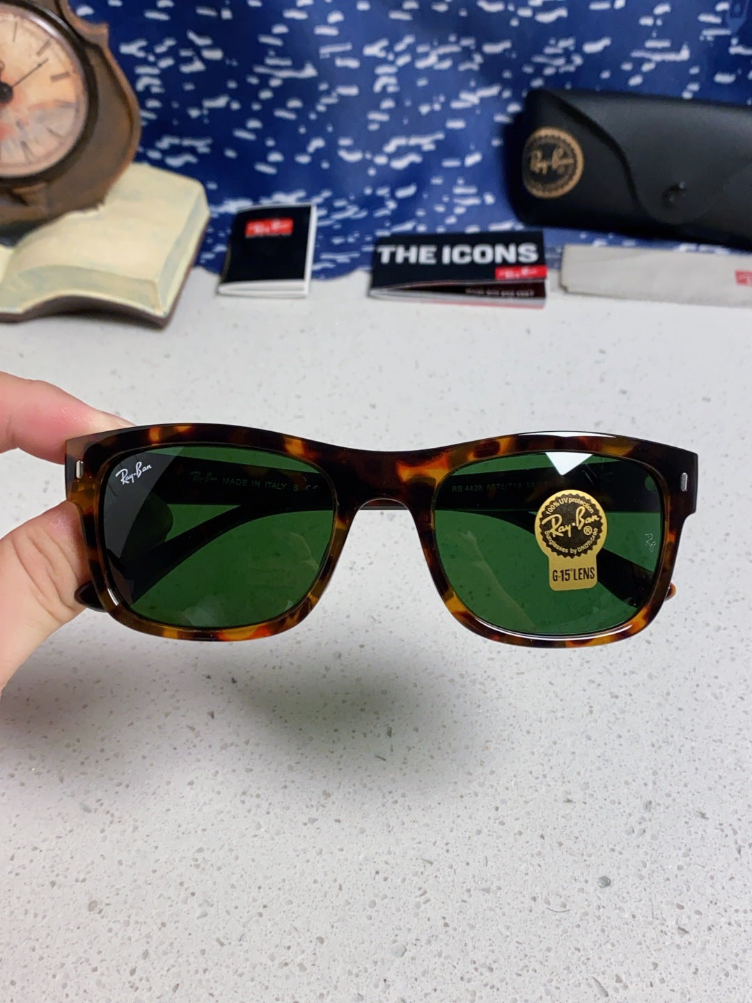 Ray-Ban RB4428 Polarized Fashion Black Lens Sunglasses for Men & Wome - 433105 - detail image 3