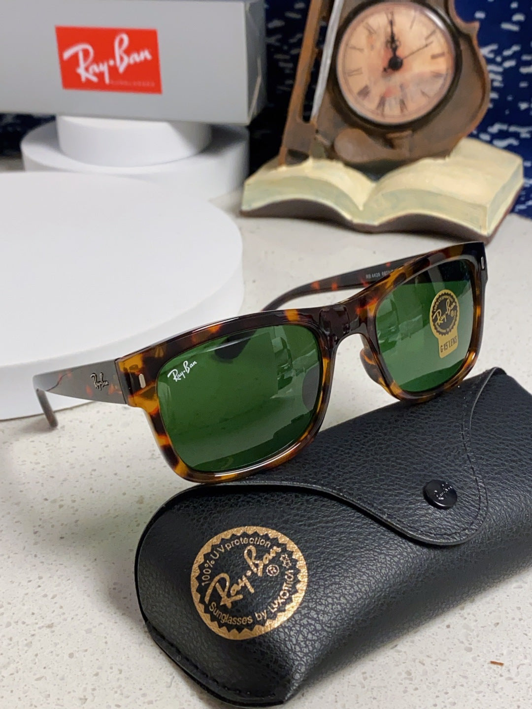 Ray-Ban RB4428 Polarized Fashion Black Lens Sunglasses for Men & Wome - 433105 - detail image 9