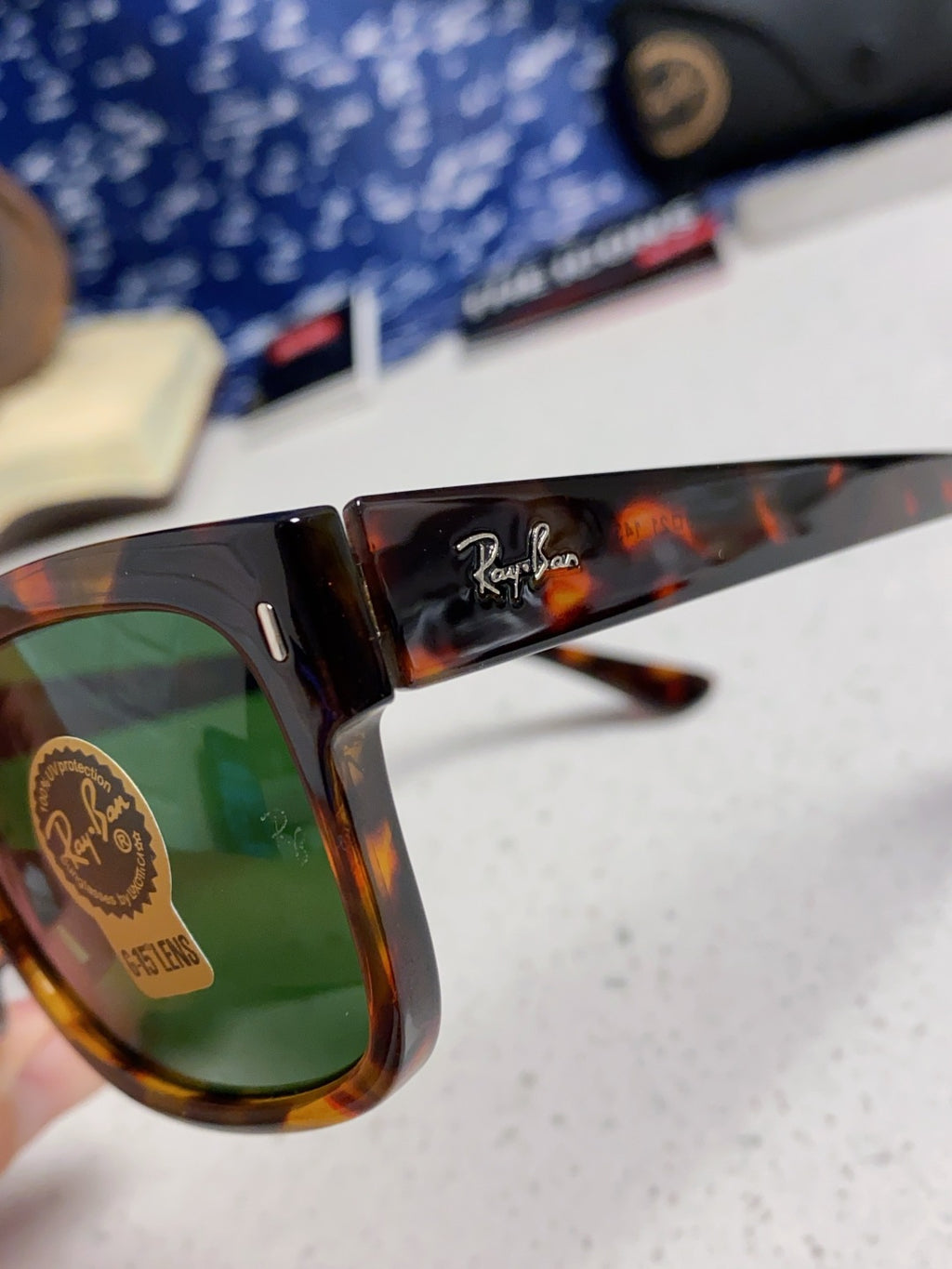Ray-Ban RB4428 Polarized Fashion Black Lens Sunglasses for Men & Wome - 433105 - detail image 6
