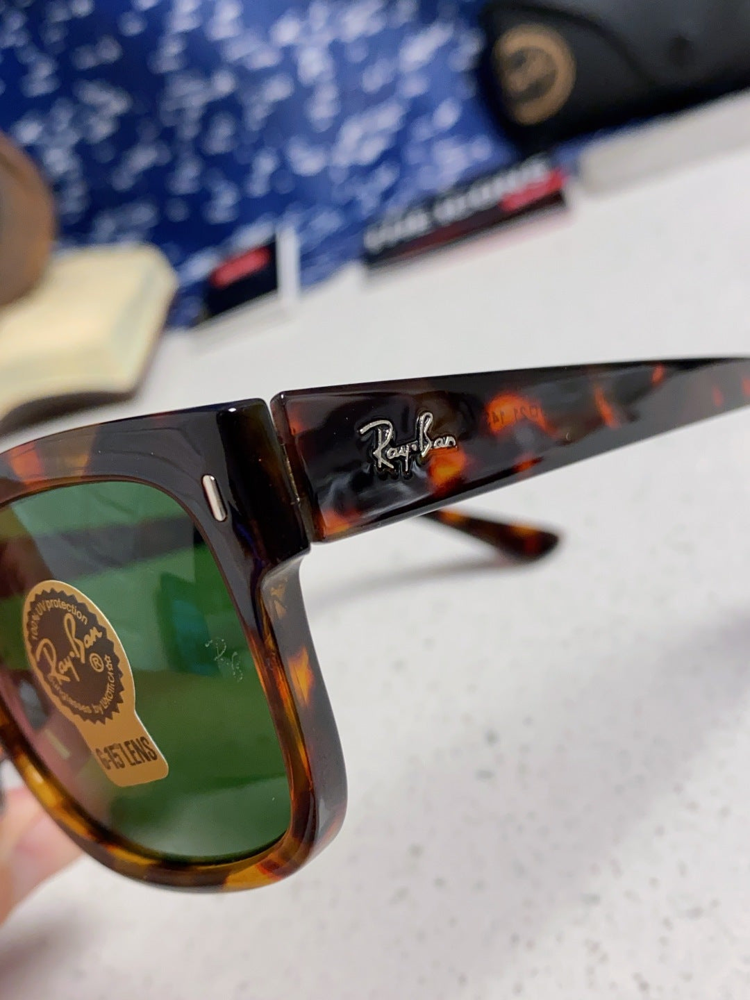 Ray-Ban RB4428 Polarized Fashion Black Lens Sunglasses for Men & Wome - 433105 - detail image 6