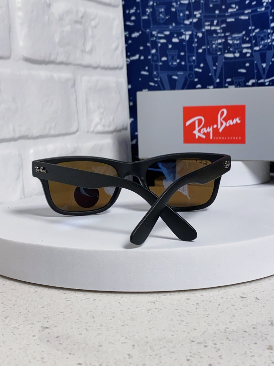 Ray-Ban RB2283 Polarized Square Blue Lens Sunglasses for Men & Women - 359002 - detail image 3