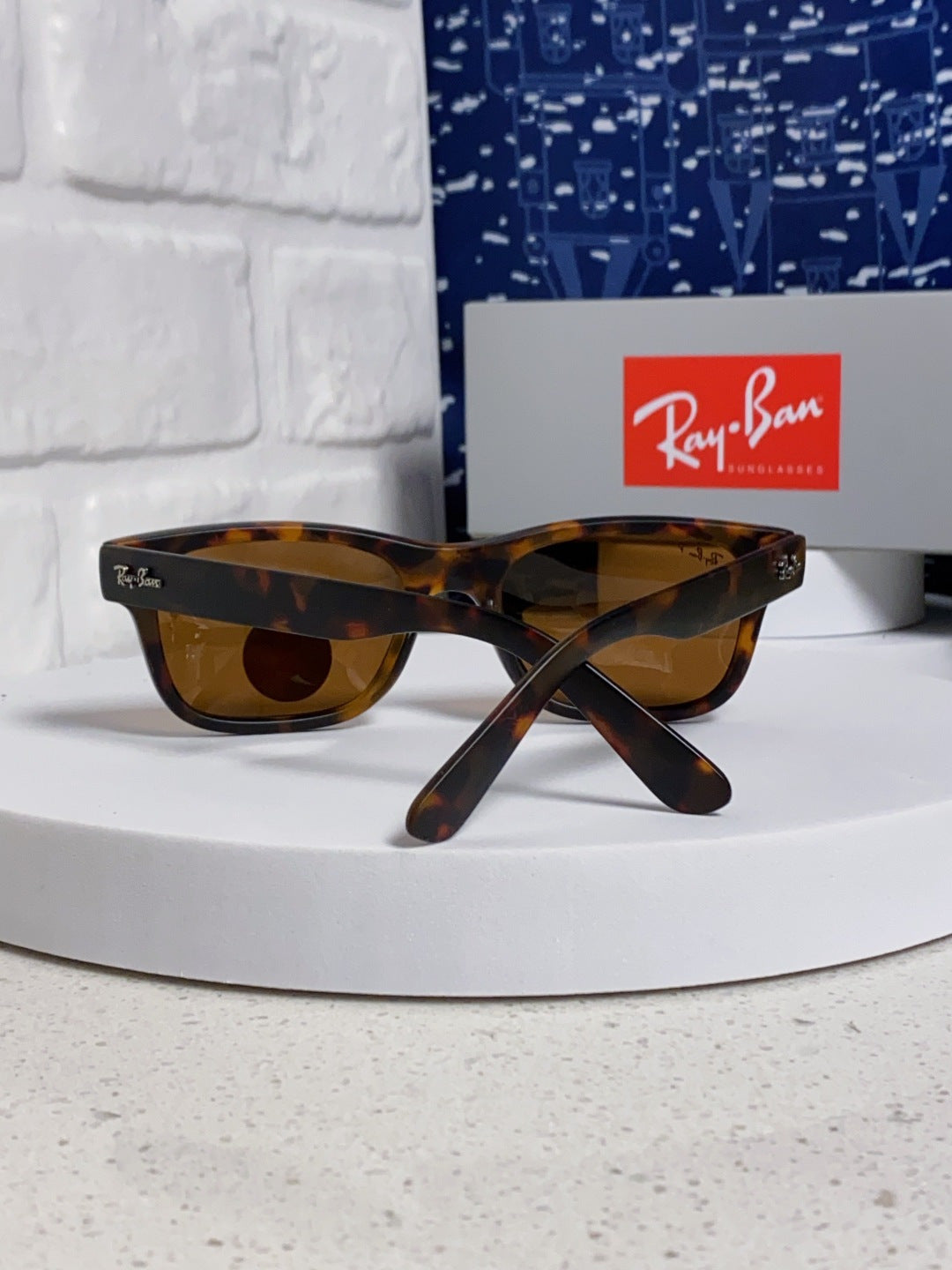 Ray-Ban RB2283 Polarized Square Brown Lens Sunglasses for Men & Women - detail image 3