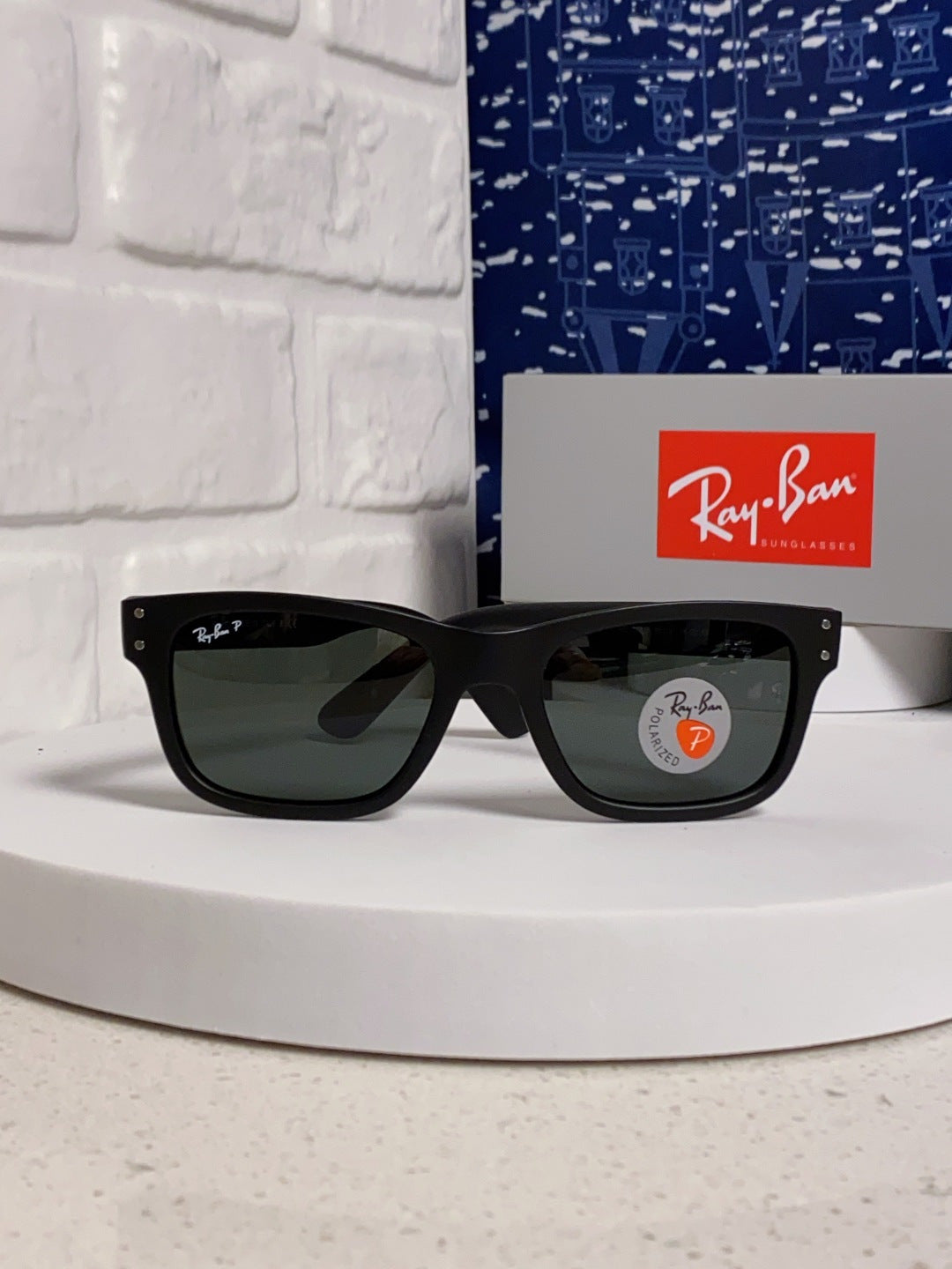 Ray-Ban RB2283 Polarized Square Black Lens Sunglasses for Men & Women - 488232 - detail image 2