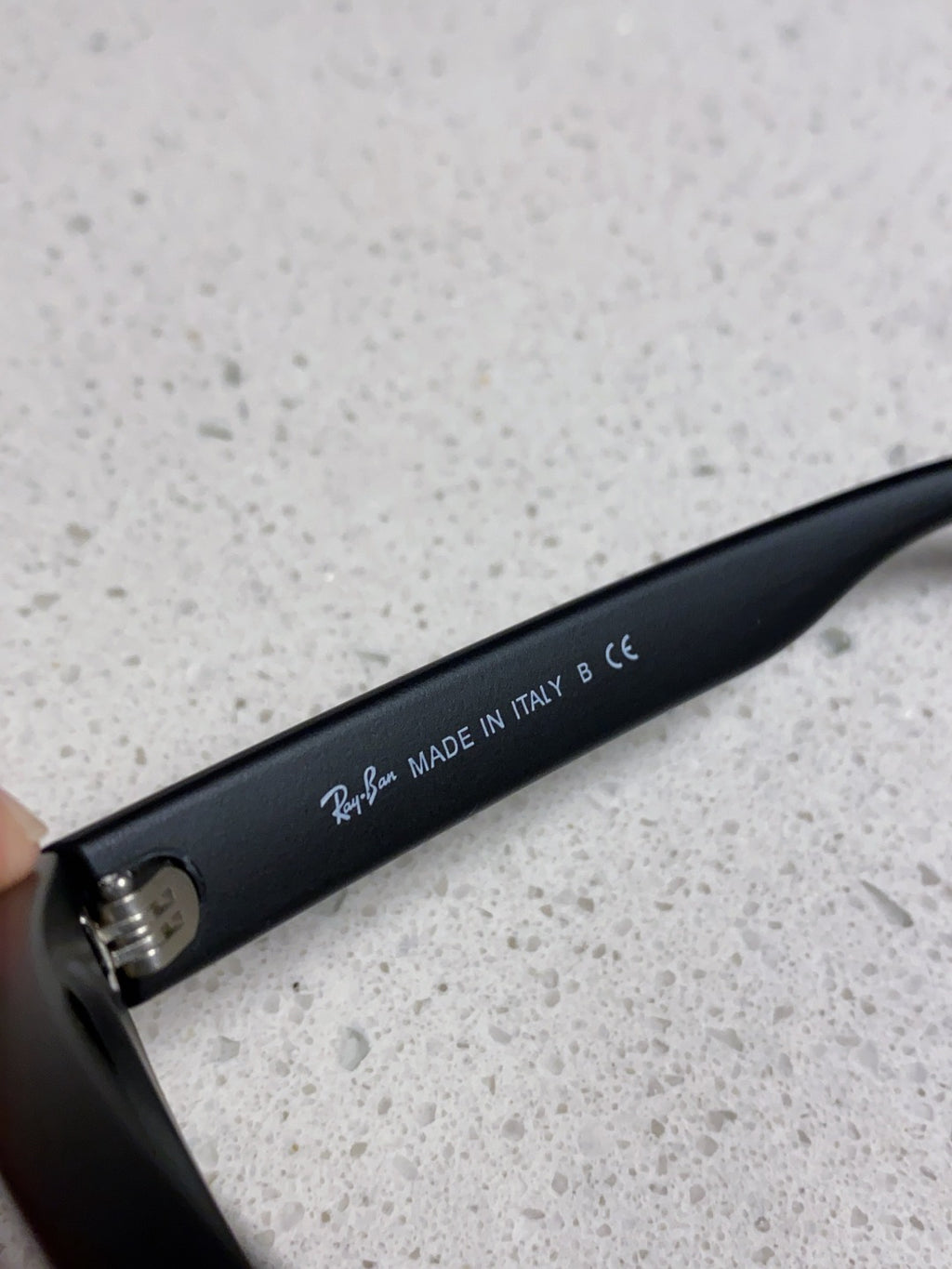 Ray-Ban RB2283 Polarized Square Silver Lens Sunglasses for Men & Women - detail image 8