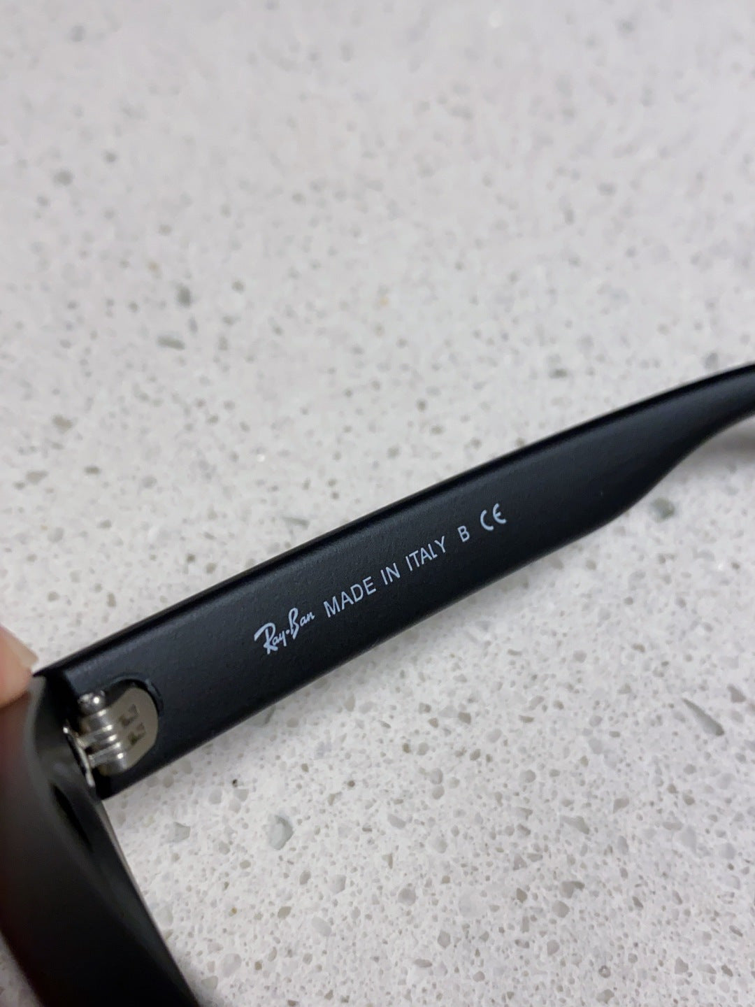 Ray-Ban RB2283 Polarized Square Silver Lens Sunglasses for Men & Women - detail image 8
