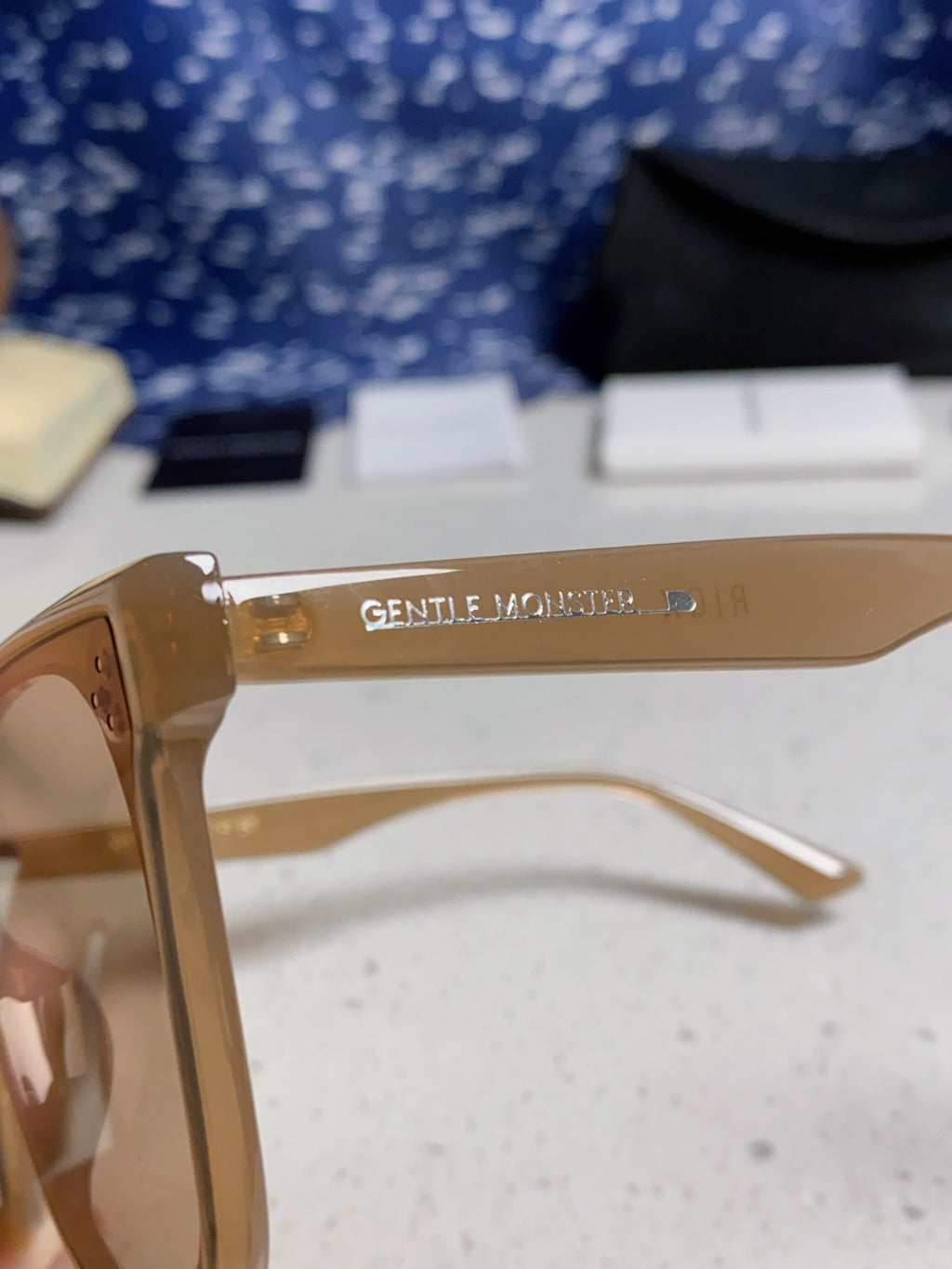 Gentle Monster RICK Polarized Oversized Brown Lens Sunglasses for Men - 372610 - detail image 7