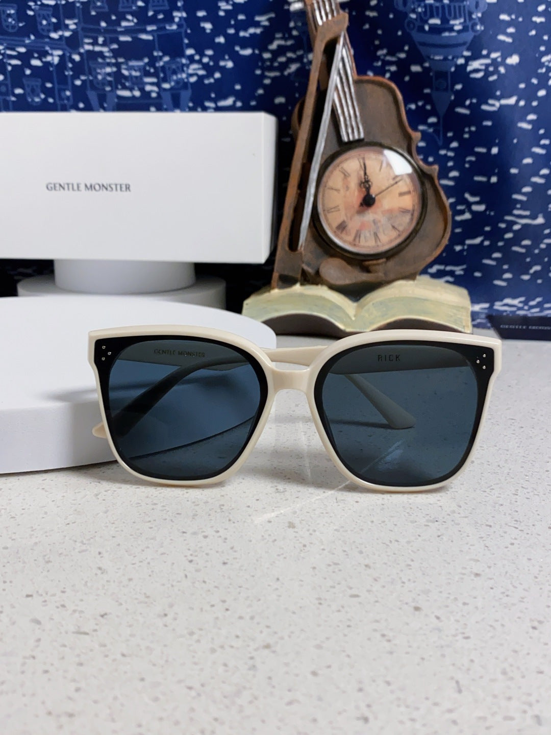 Gentle Monster RICK Polarized Oversized Black Lens Sunglasses for Men - 132657 - detail image 9