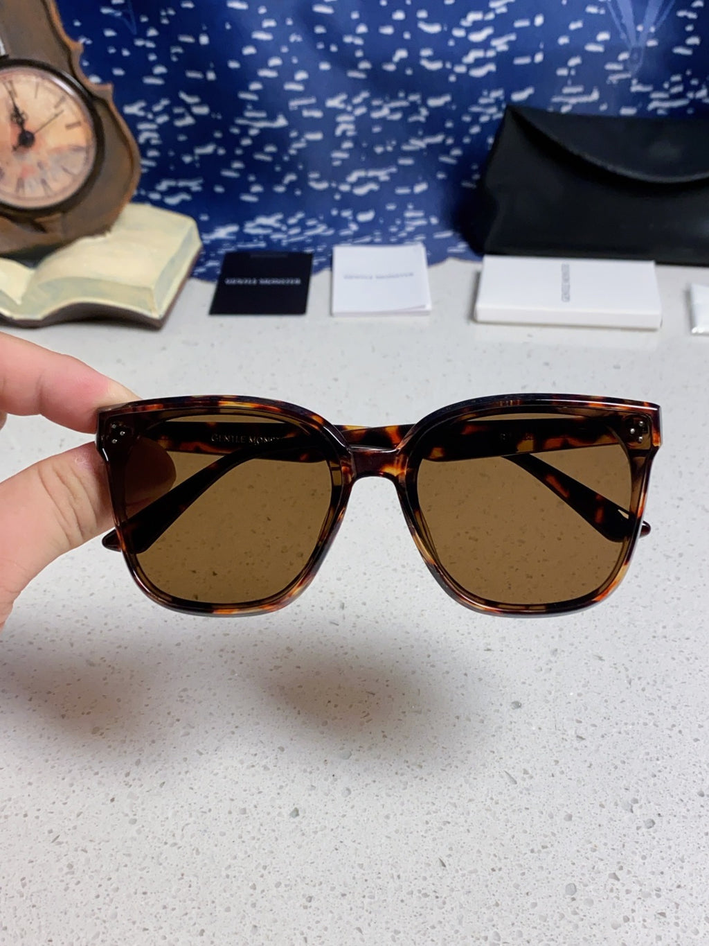 Gentle Monster RICK Polarized Oversized Brown Lens Sunglasses for Men - 132658 - detail image 4