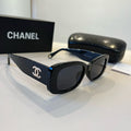 Chanel Oversized Black Lens Sunglasses for Men & Women - 867028