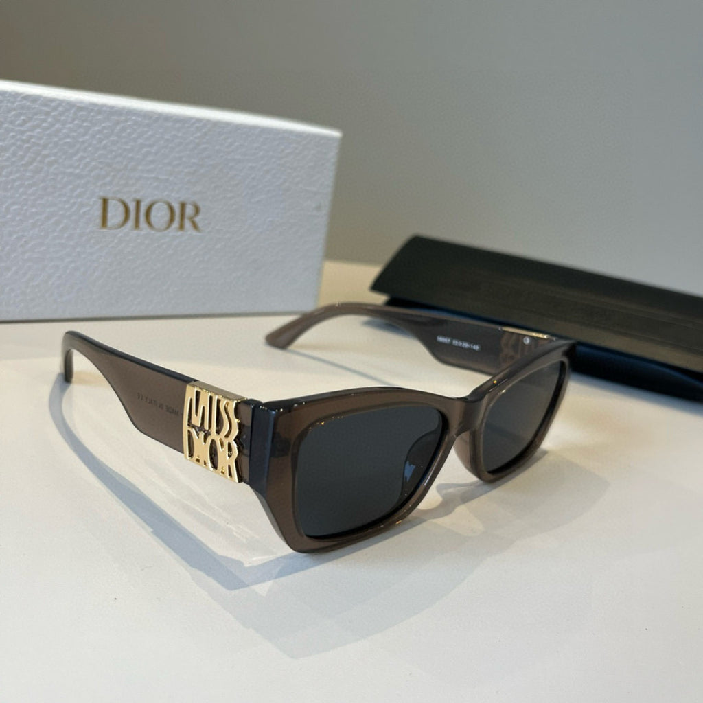 Dior Fashion Black Lens Sunglasses for Women