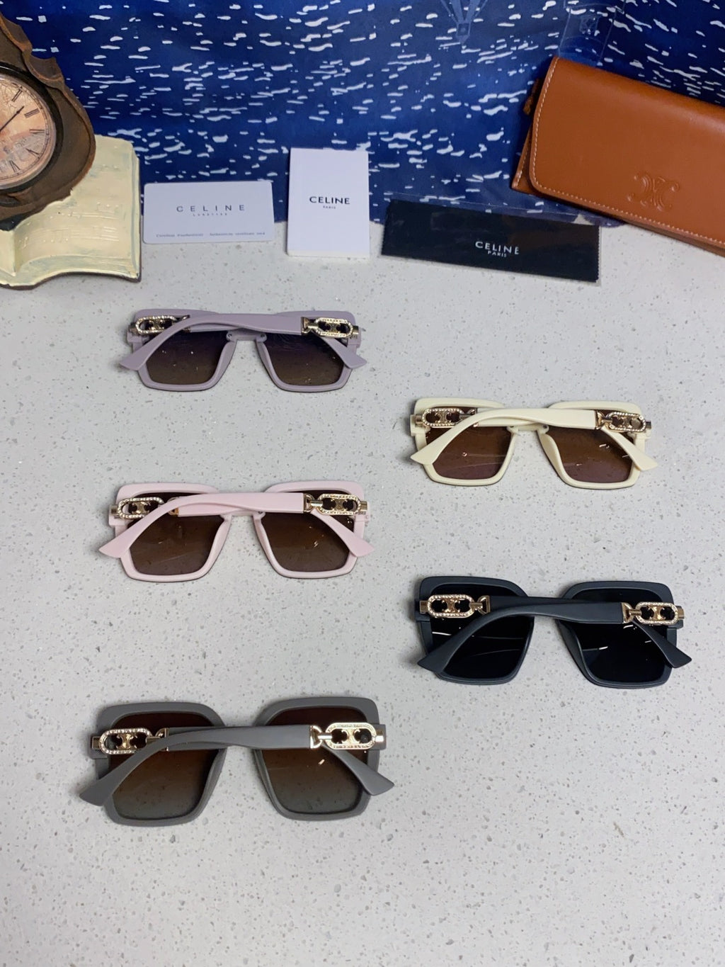 Celine Fashion Black Lens Sunglasses for Women - 398802 - detail image 9